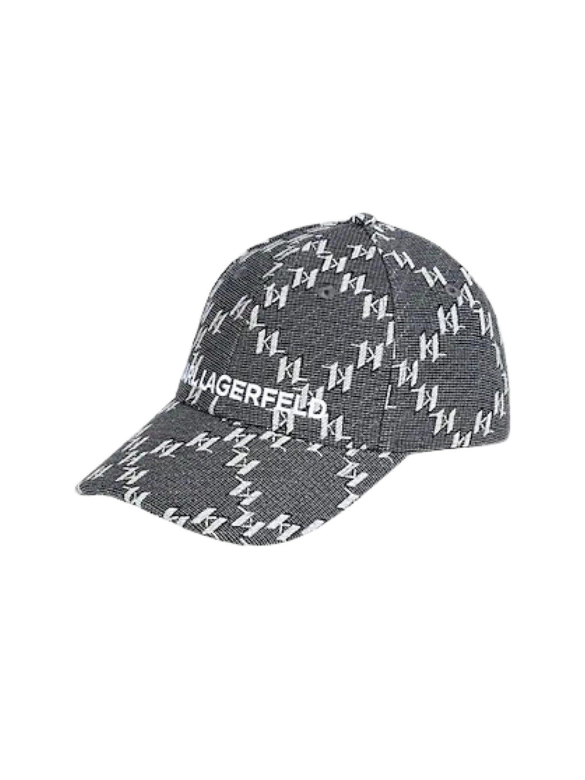 Karl Lagerfeld Cap Monogram Logo Black