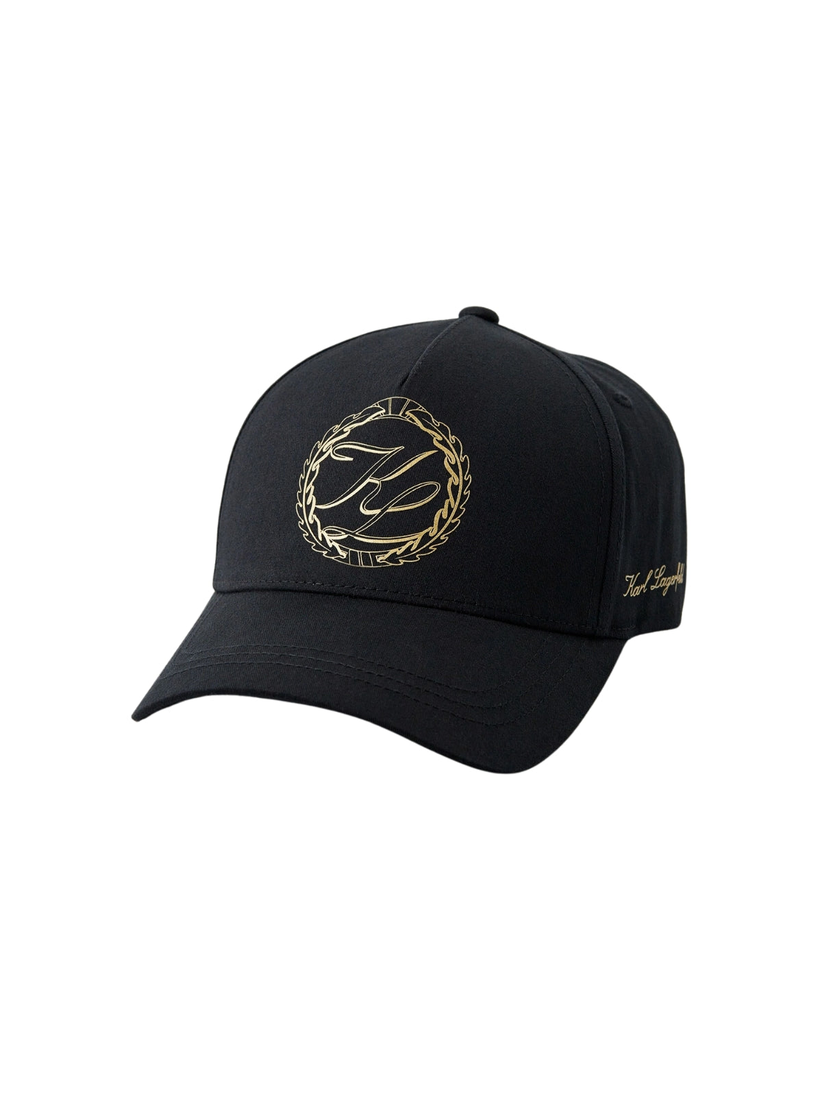 Karl Lagerfeld Cap Emblem Logo Gold-Black