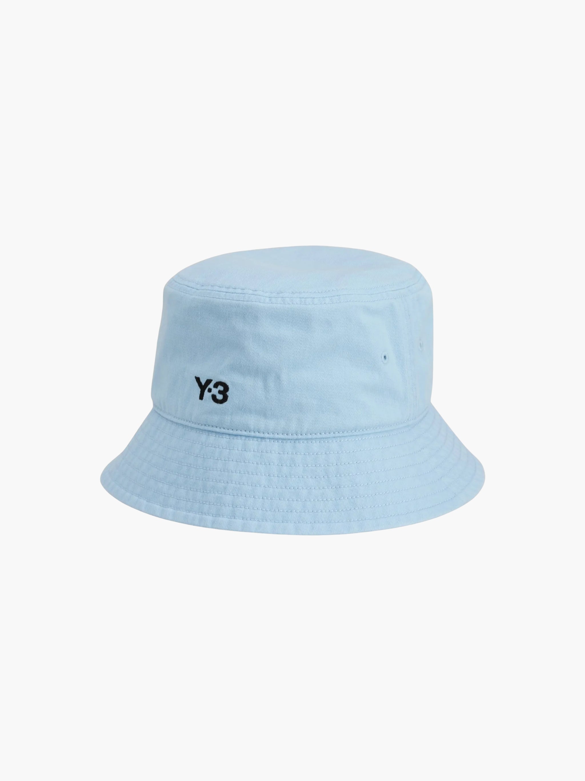 Y-3 Bucket Hat Logo Ice Blue