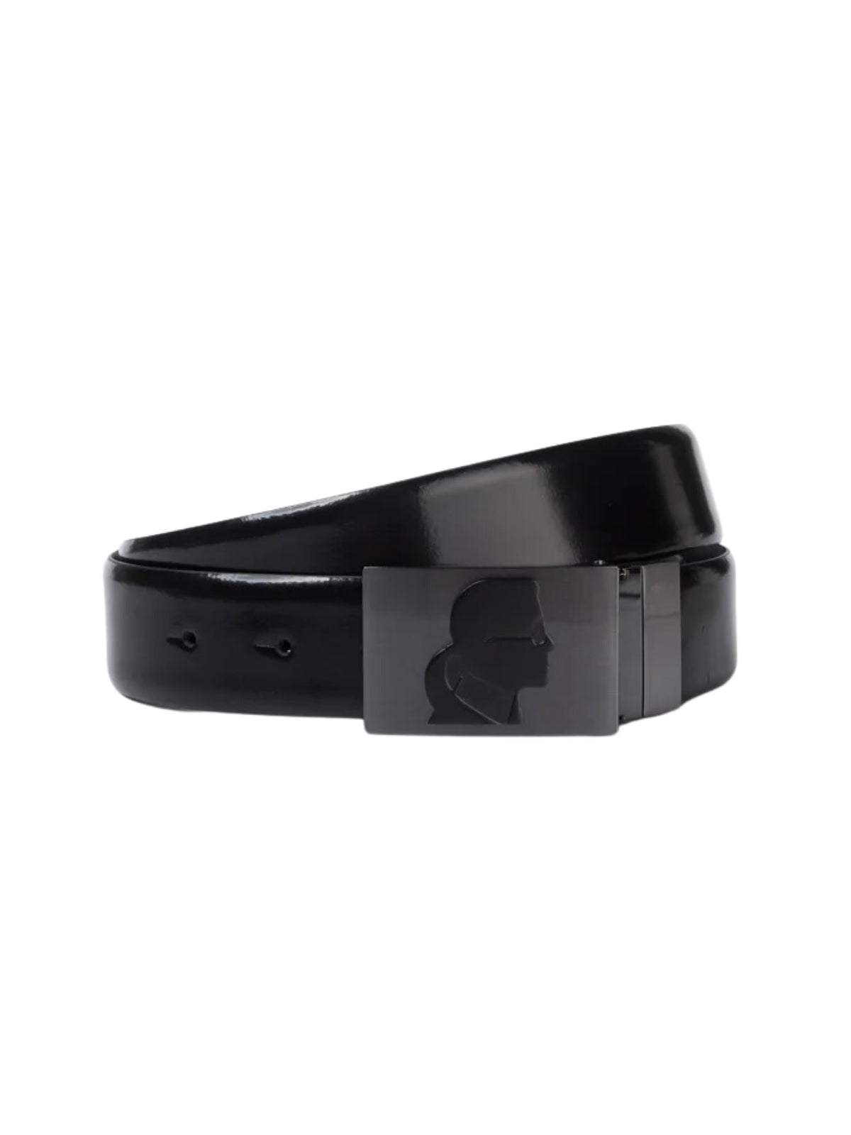 Karl Lagerfeld Belt Buckle Icon Black