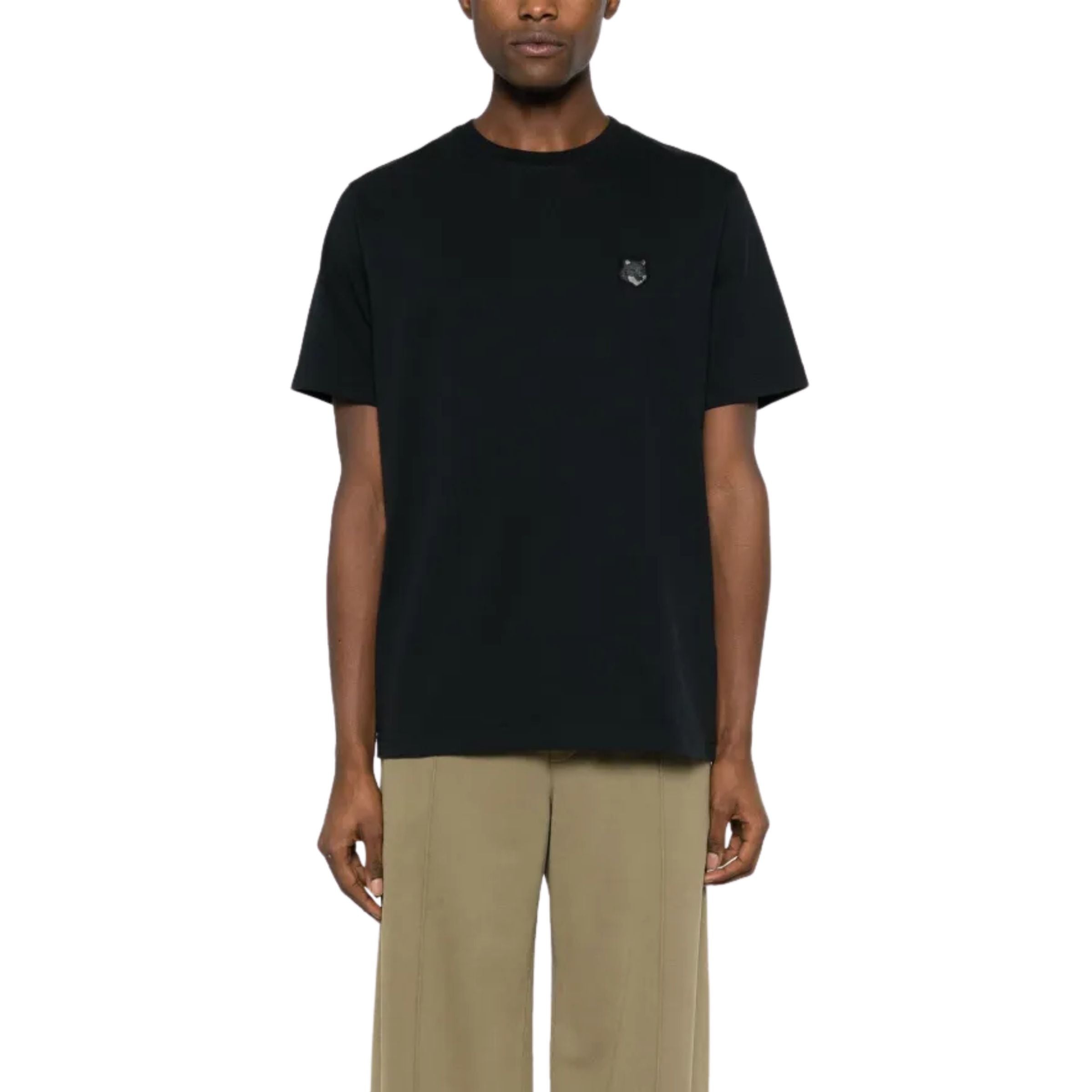 Maison Kitsune T-Shirt Bold Fox Head Ash Tree