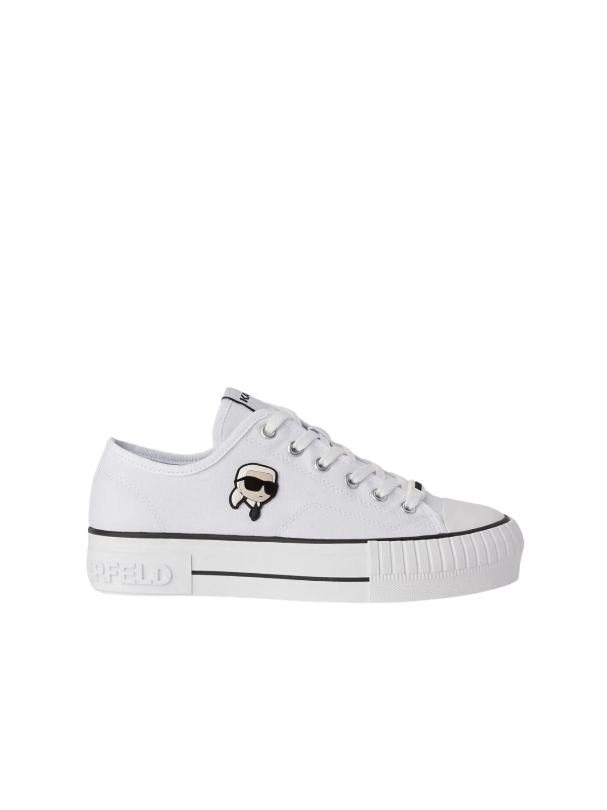 Karl Lagerfeld Sneaker Ladies Kampus Max Nft Patch White