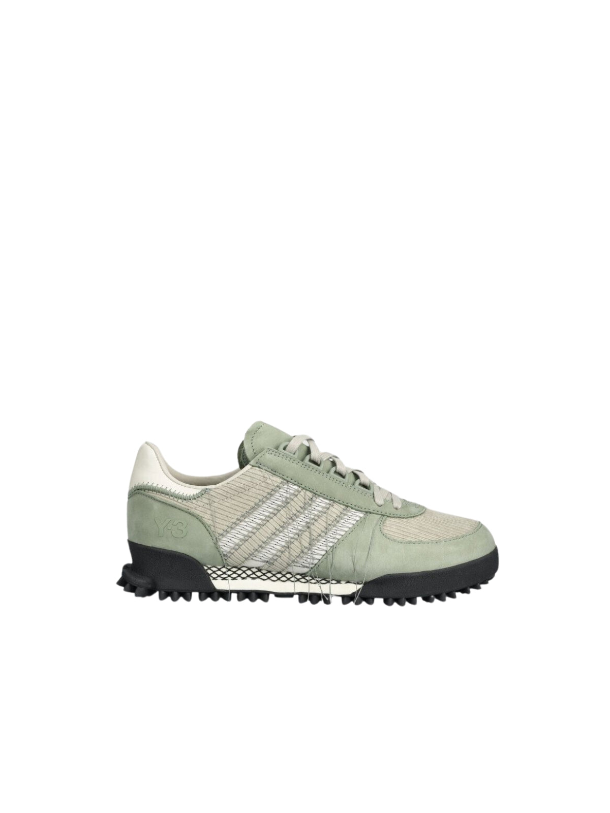 Y-3 Sneaker Marathon Green-Beige