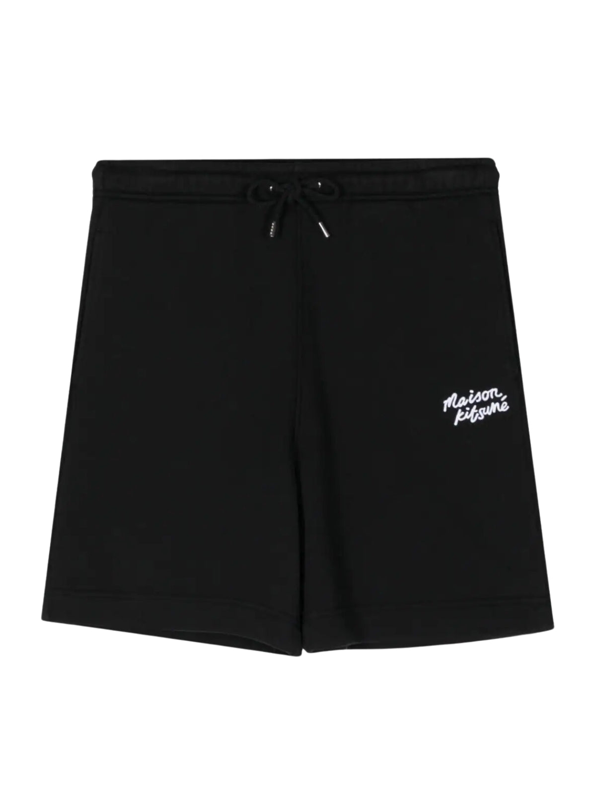 Maison Kitsune Shorts Handwriting Black