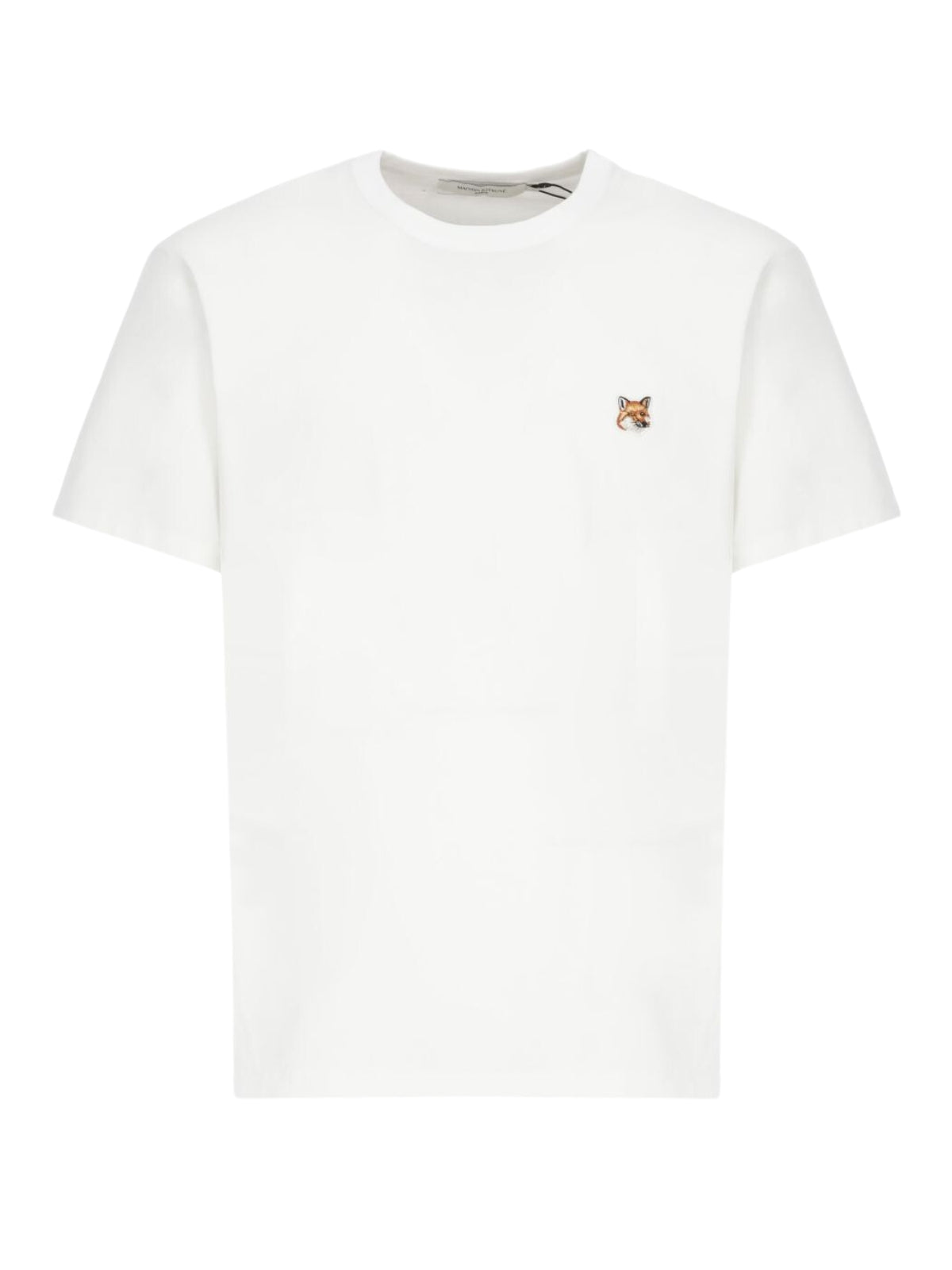 Maison Kitsune T-Shirt Fox Head Patch White