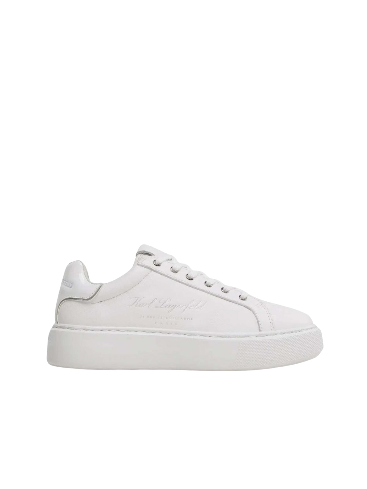 Karl Lagerfeld Sneaker Ladies Maxi Kup Hotel Lo White