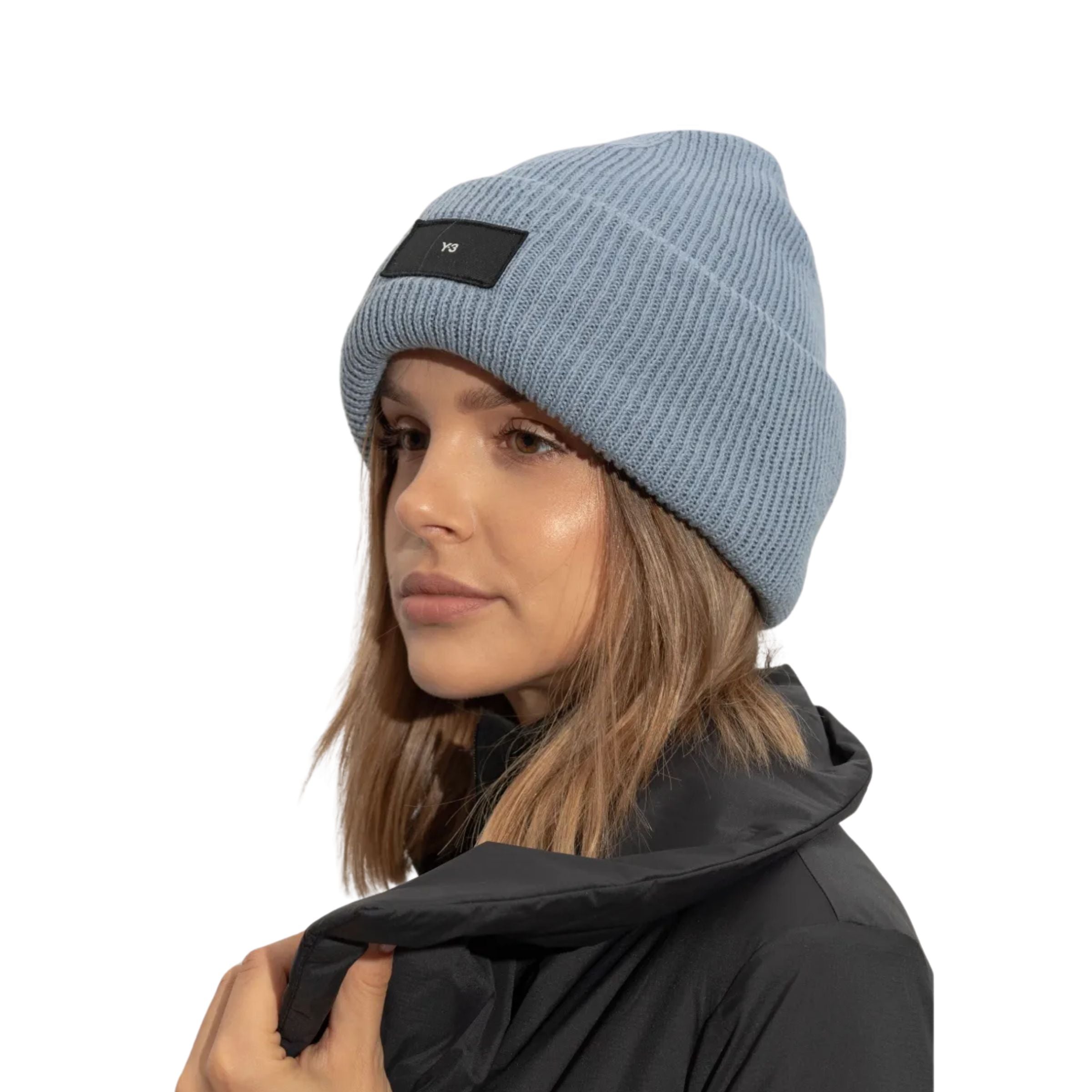 Y-3 Beanie Cl Logo Blue