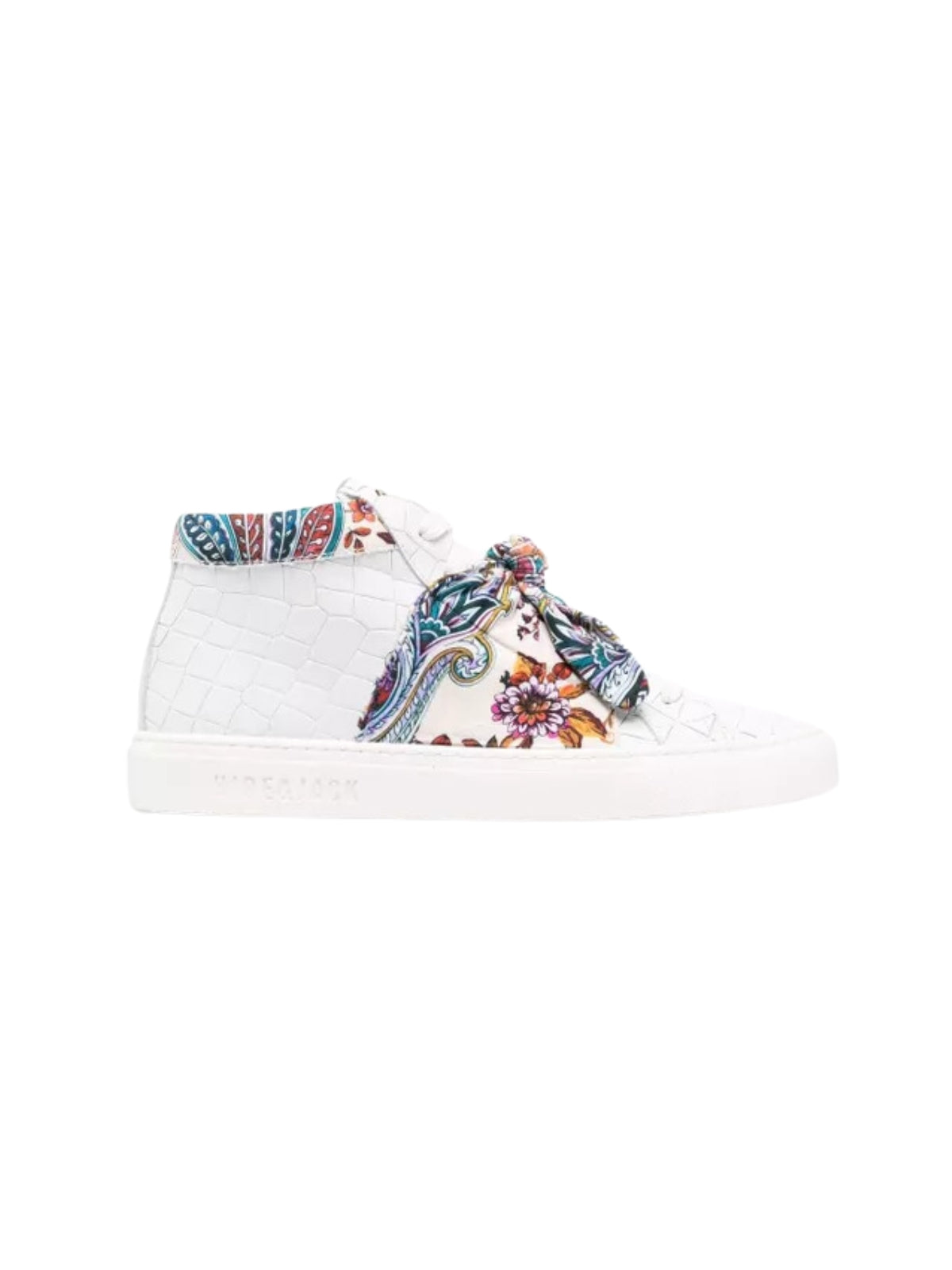 Hide & Jack Sneaker Ladies Foulard Soup White