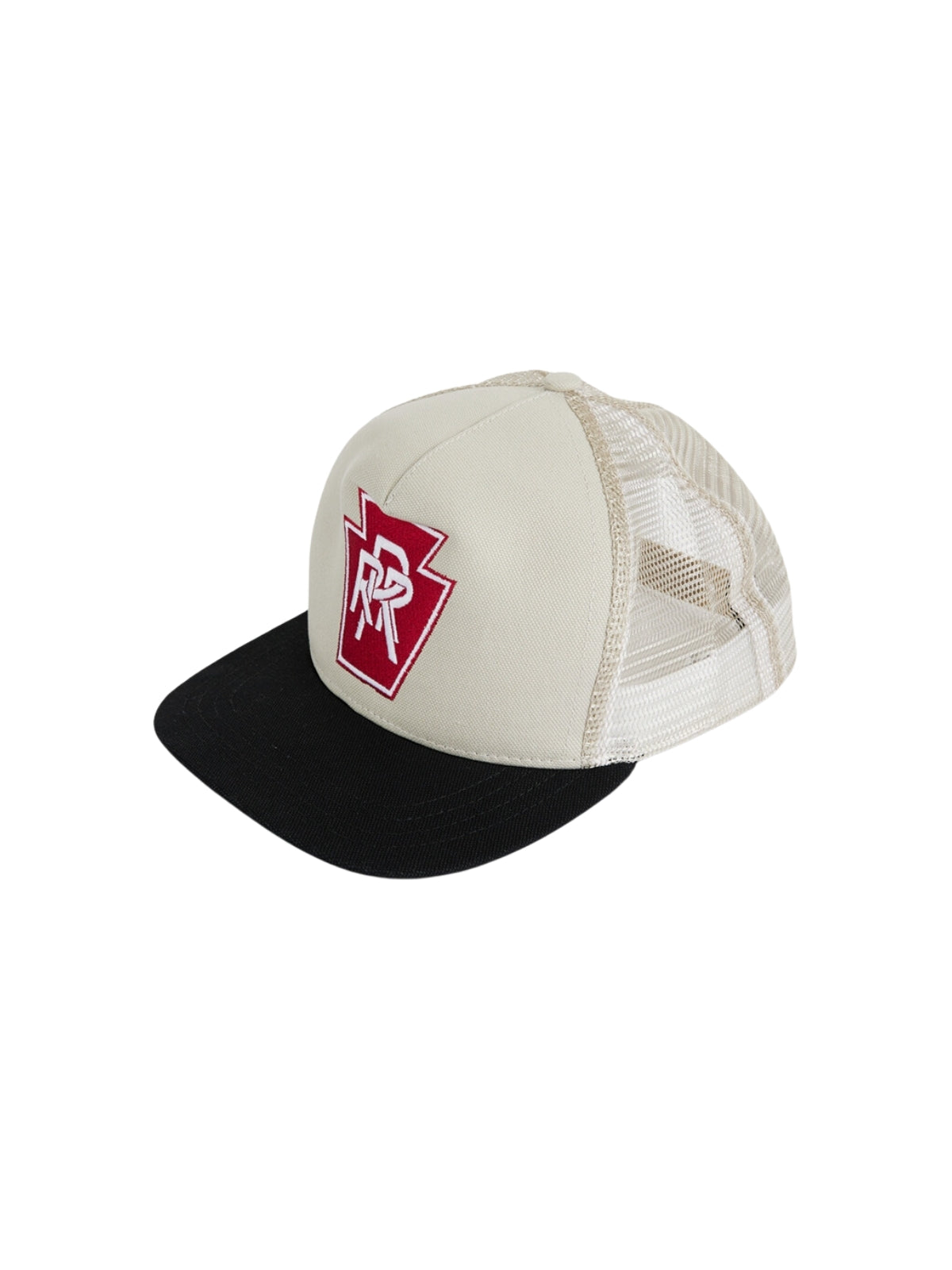 Rhude Cap Triple R Trucker White-Black