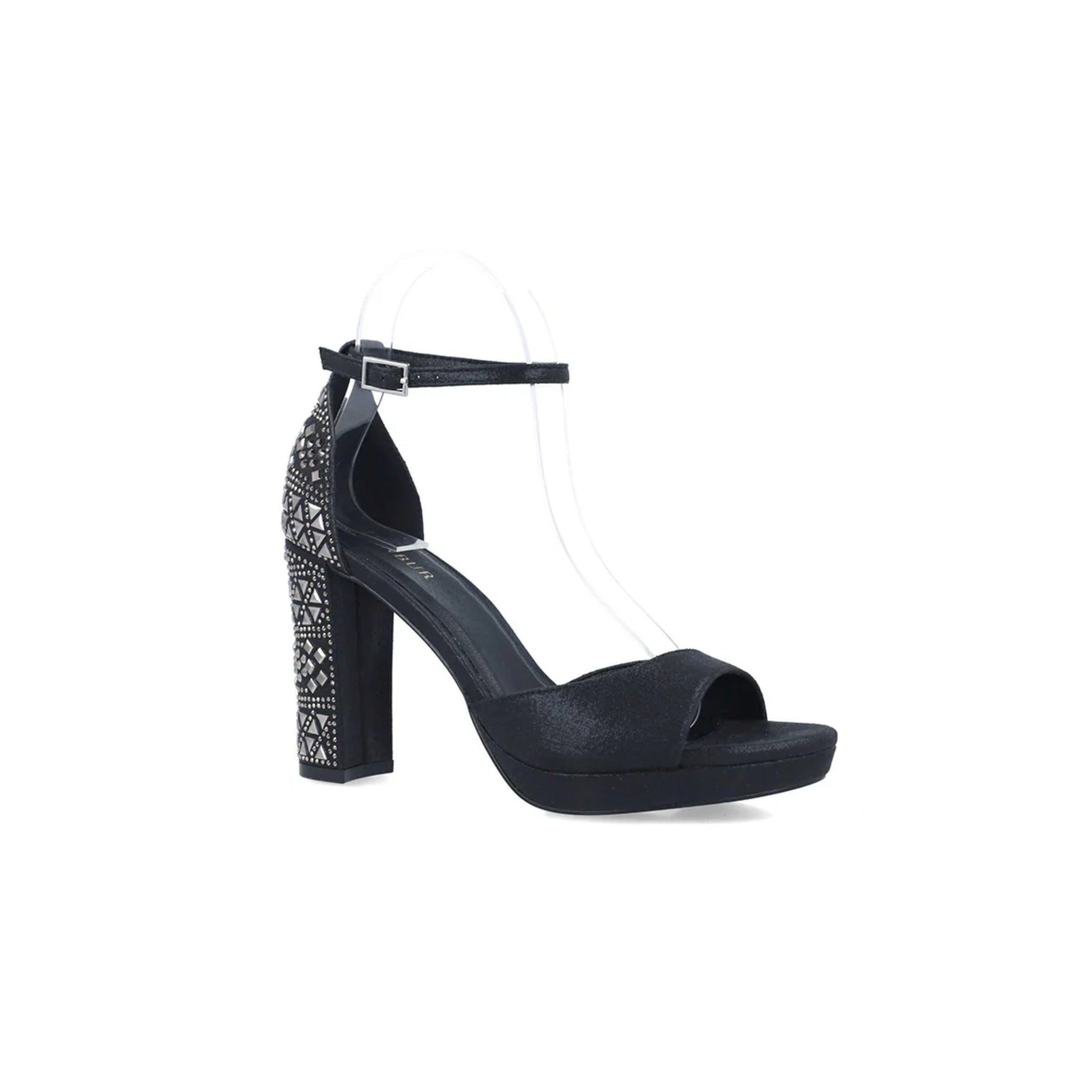 Menbur Heels High Parcae Black
