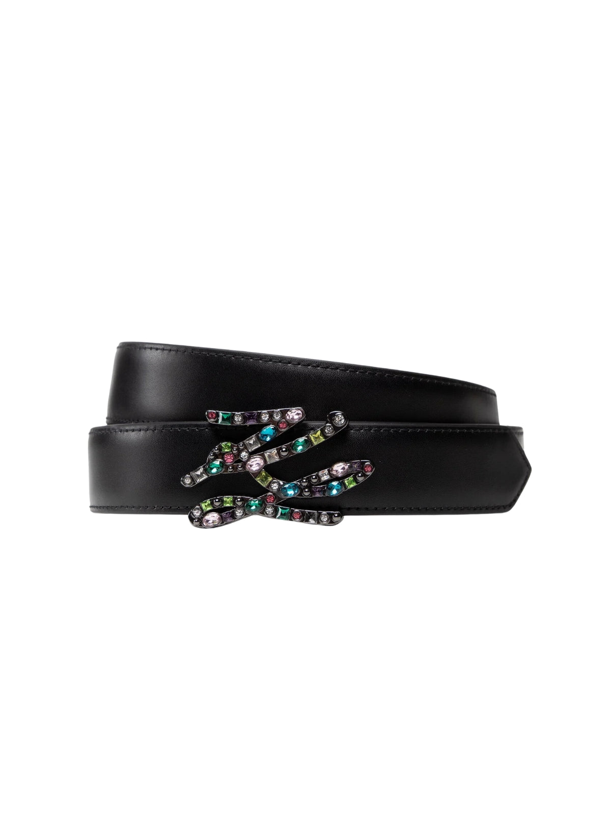 Karl Lagerfeld Belt Sparkle Black