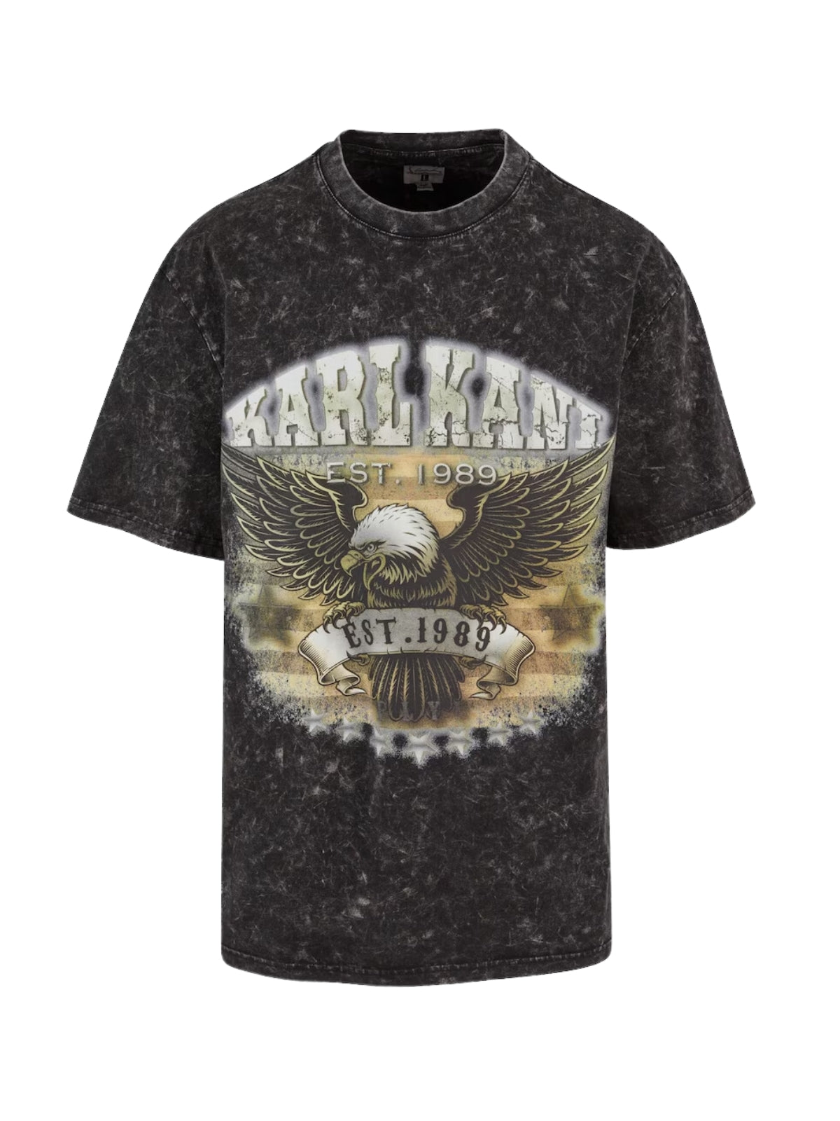 Karl Kani T-Shirt Washed Eagle Black