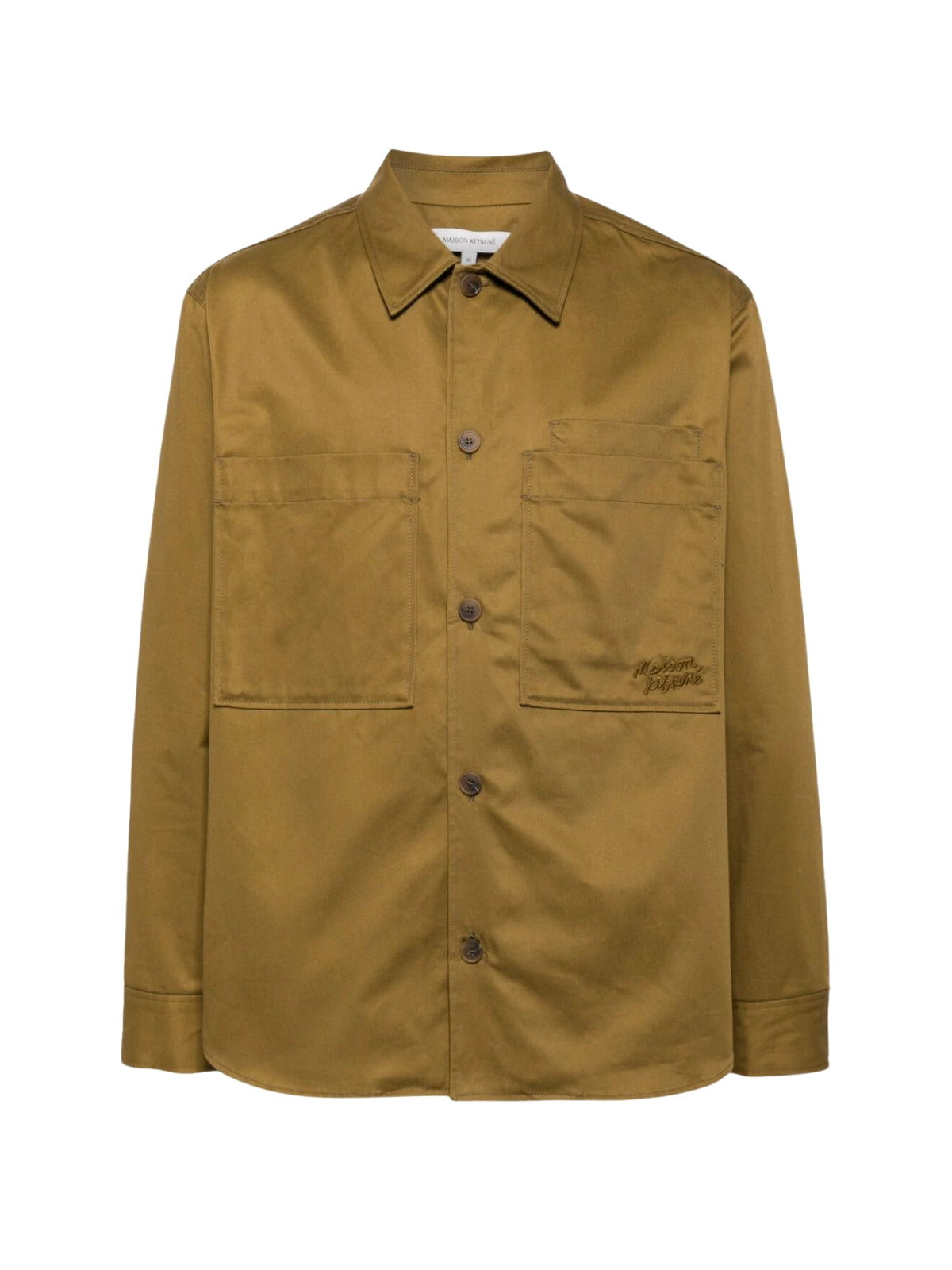 Maison Kitsune Shirt Khaki Green