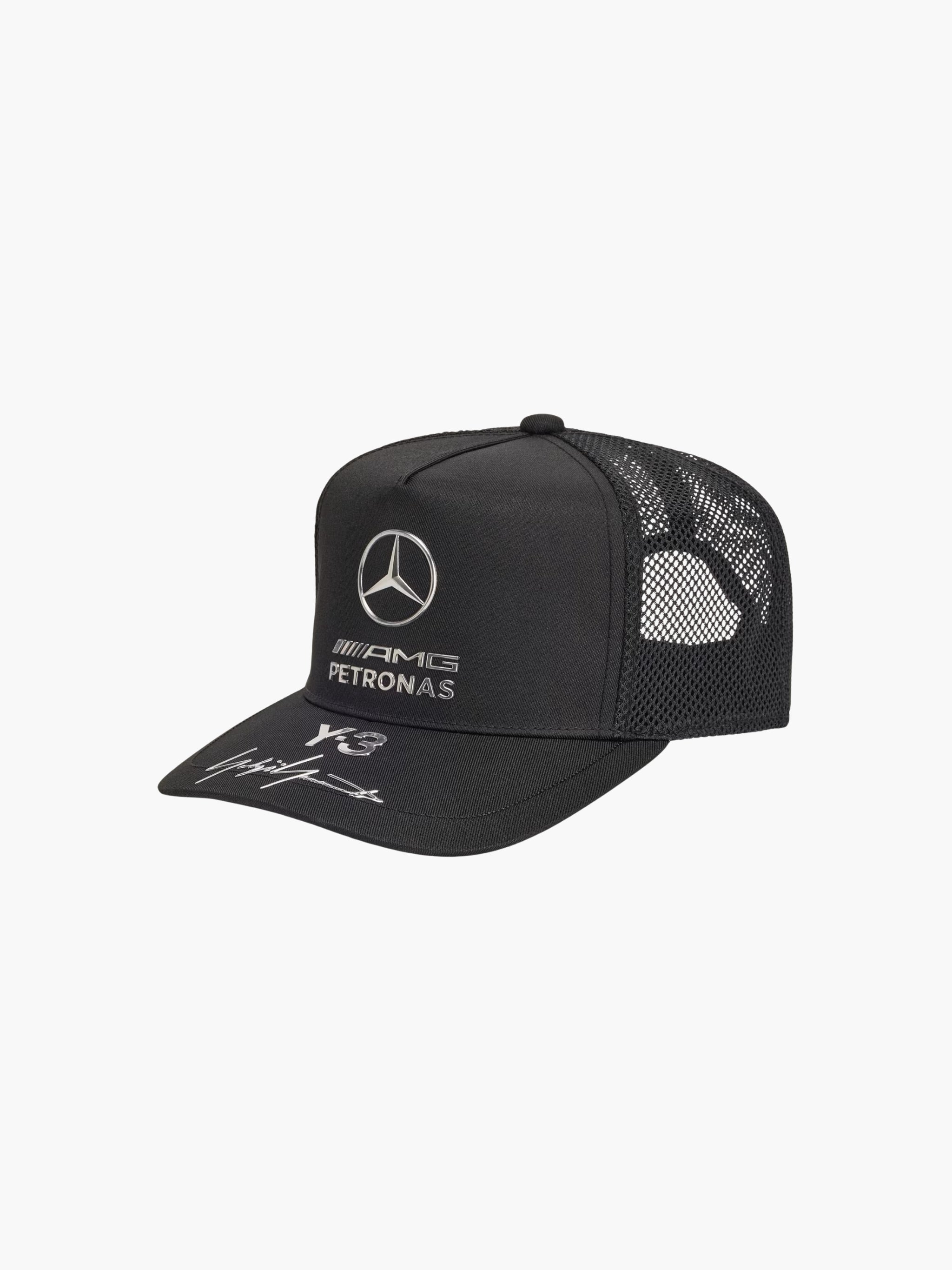 Y-3 Cap  Merc Trucker Black