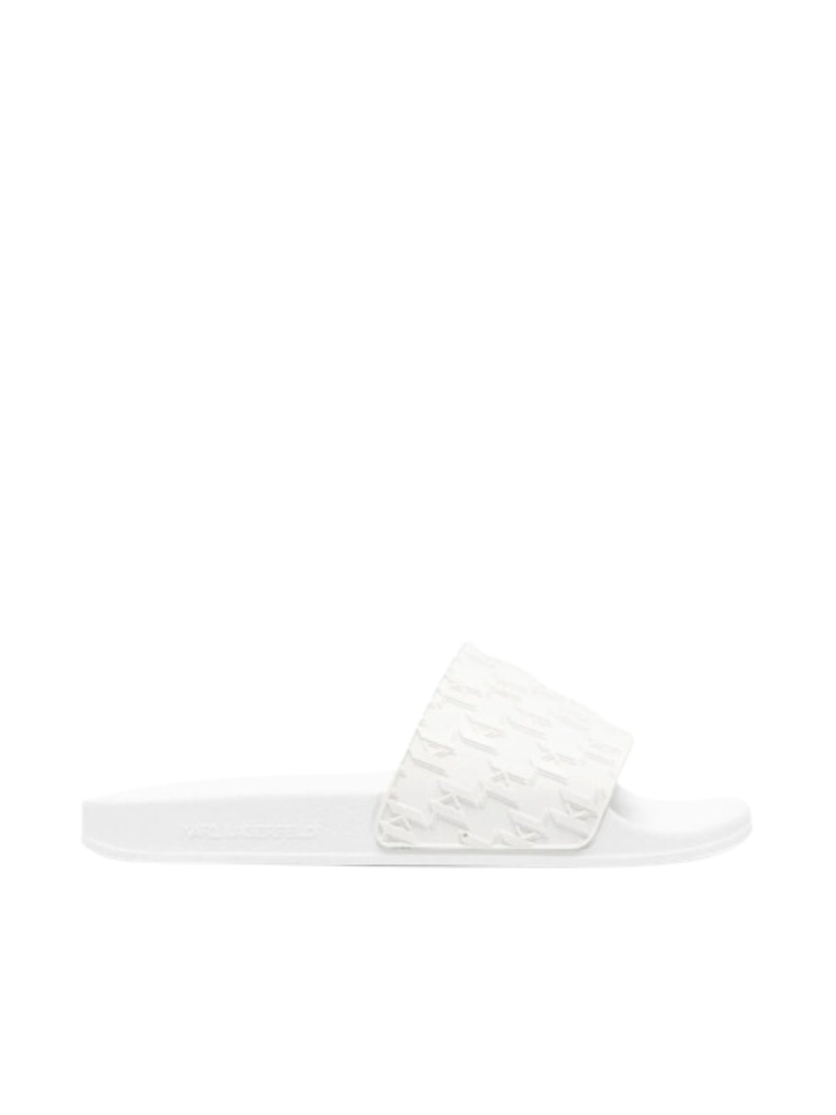 Karl Lagerfeld Slide Monogram White