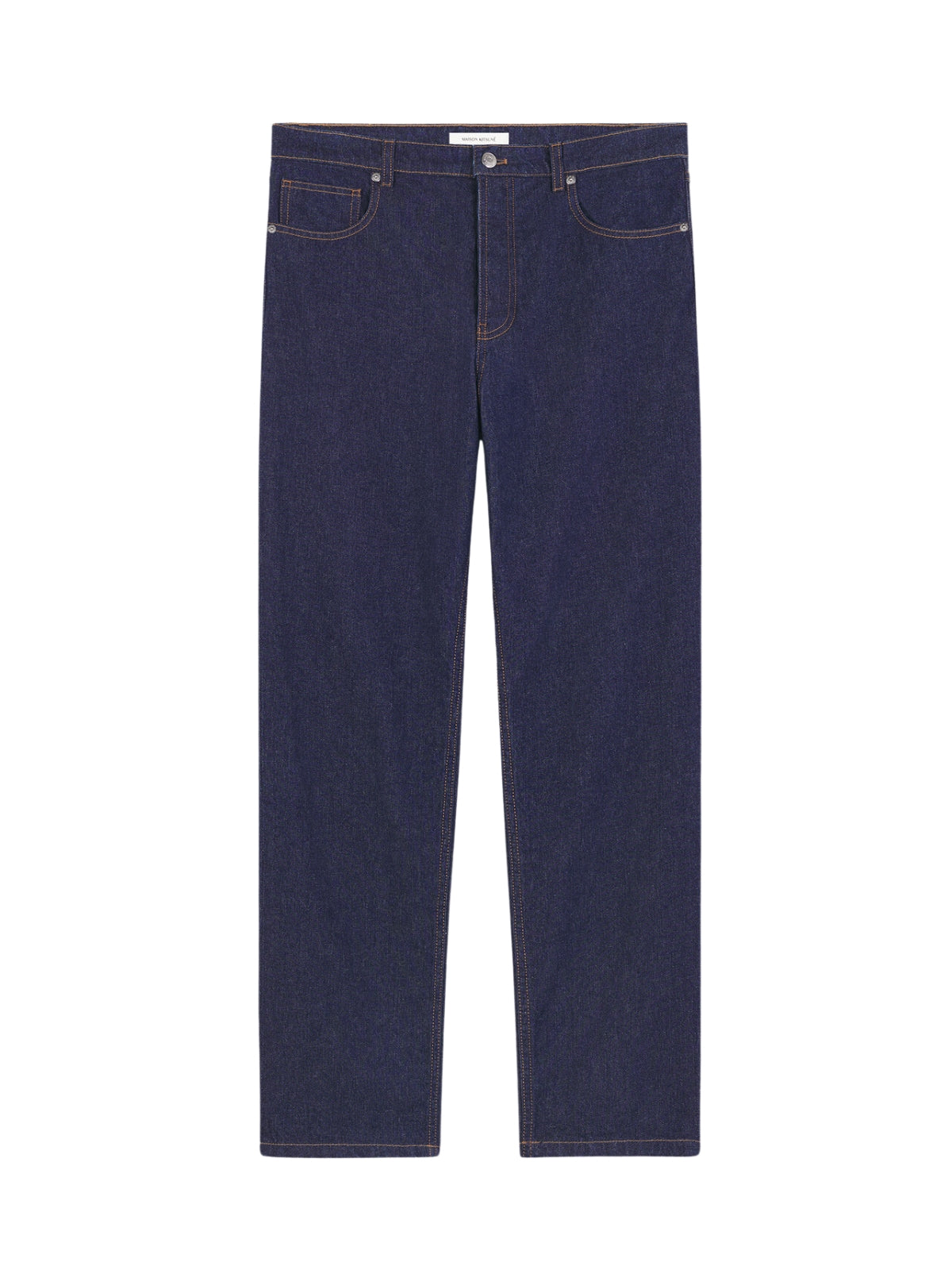 Maison Kitsune Jeans Straight Denim Indigo