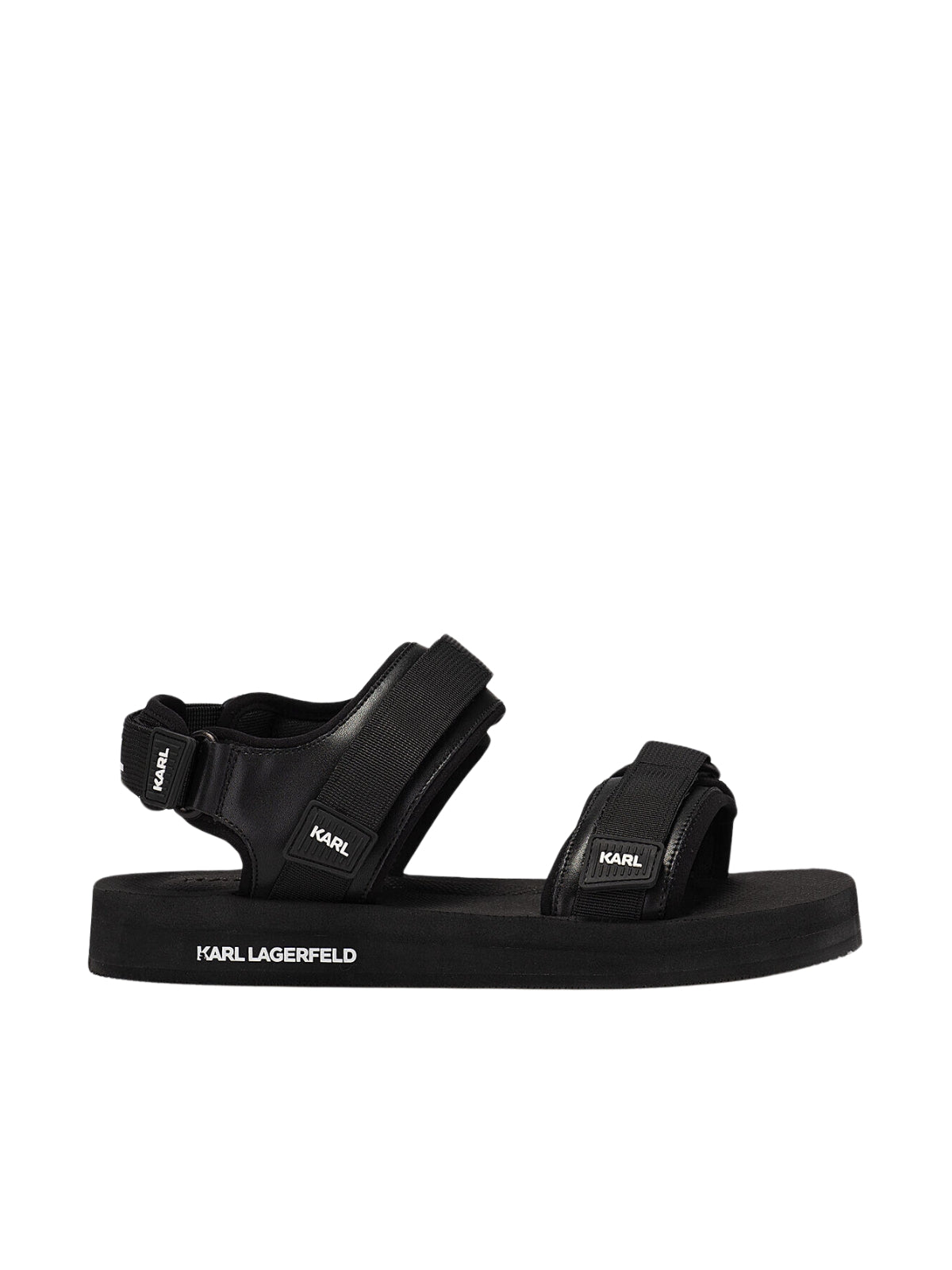 Karl Lagerfeld Sandal Atlantic Double Strap Black