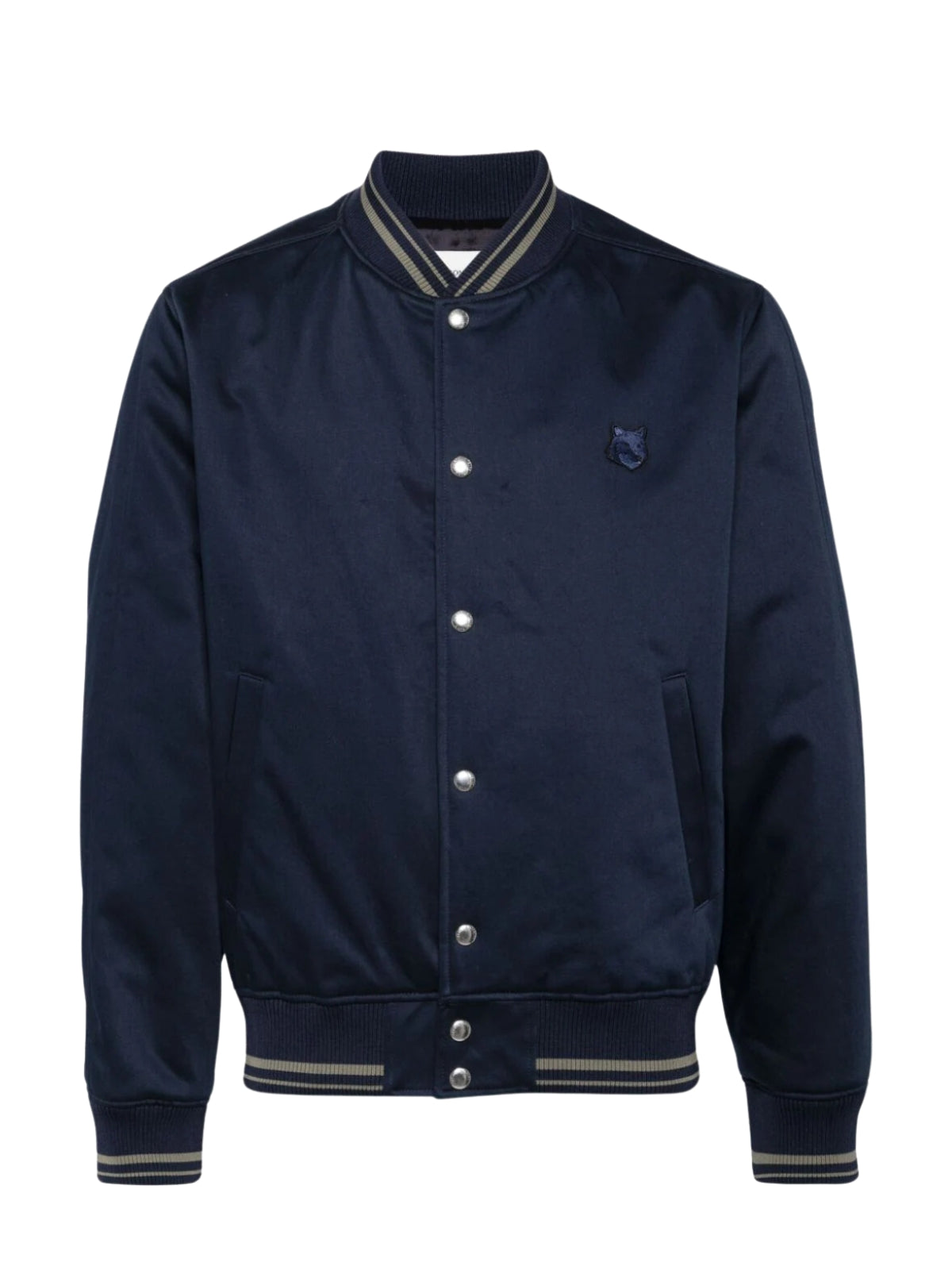 Maison Kitsune Jacket Teddy Blouson Deep Navy