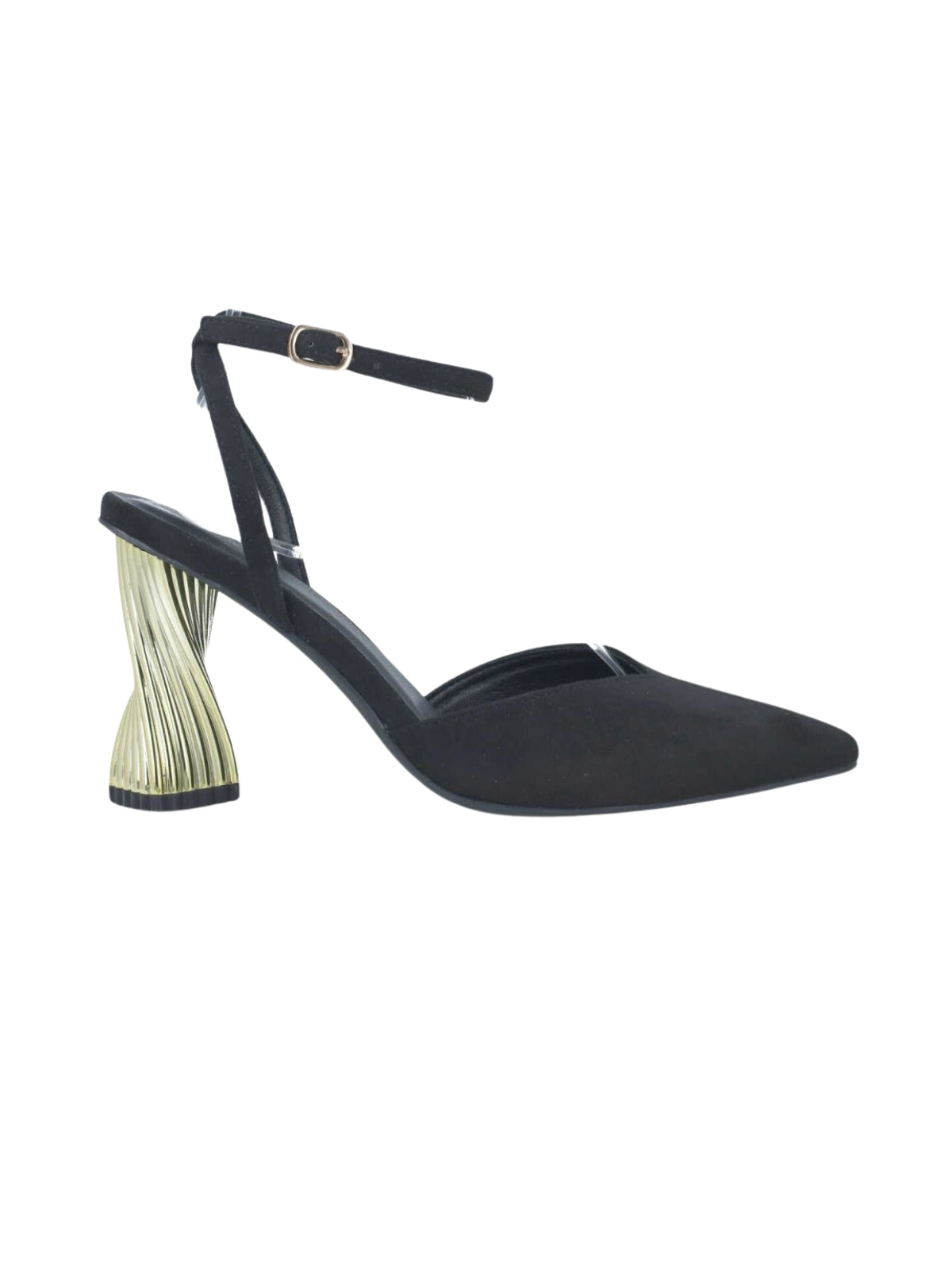 Menbur Heels Twisted Heel Black