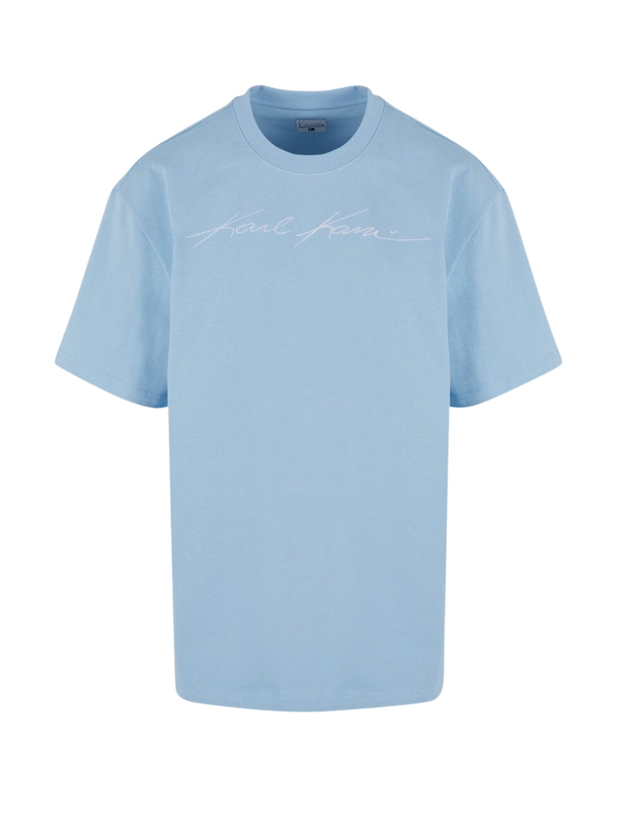 Karl Kani T-Shirt Autograph Heavy Boxy Blue