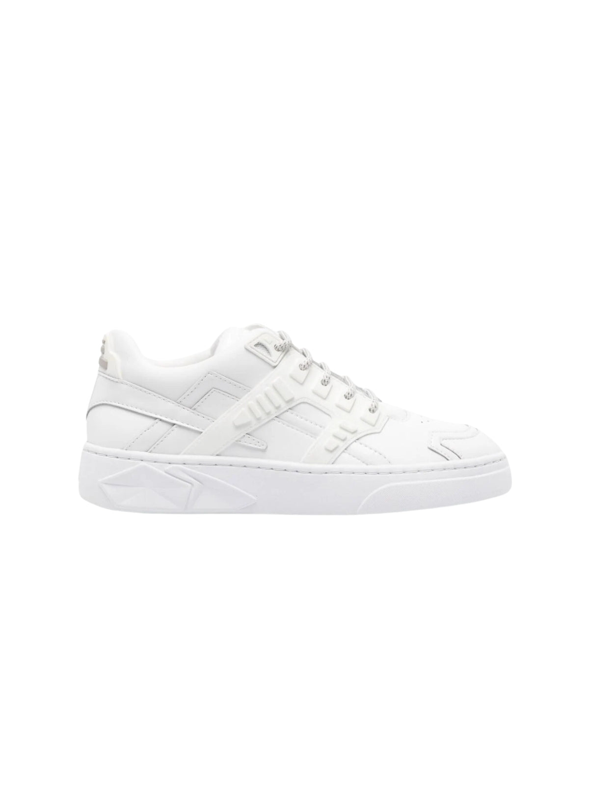 Hide & Jack Sneaker Low Silverstone White