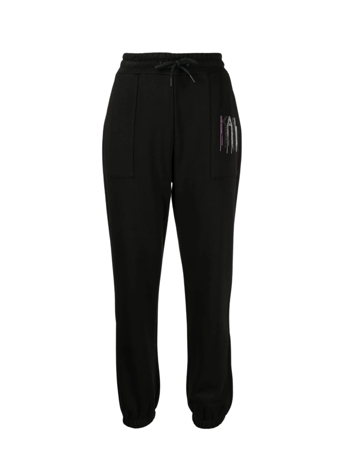 Karl Lagerfeld Track Pants Logo Black