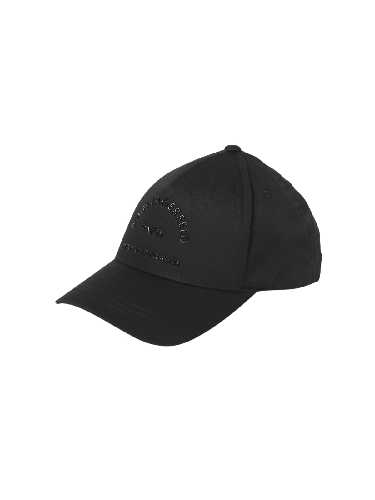 Karl Lagerfeld Cap Embossed Logo Black