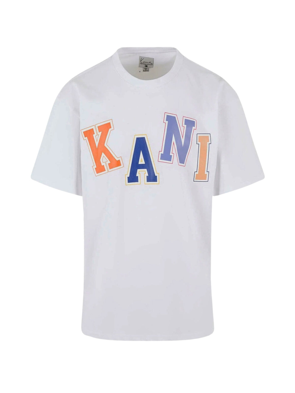 Karl Kani T-Shirt Woven Sign White