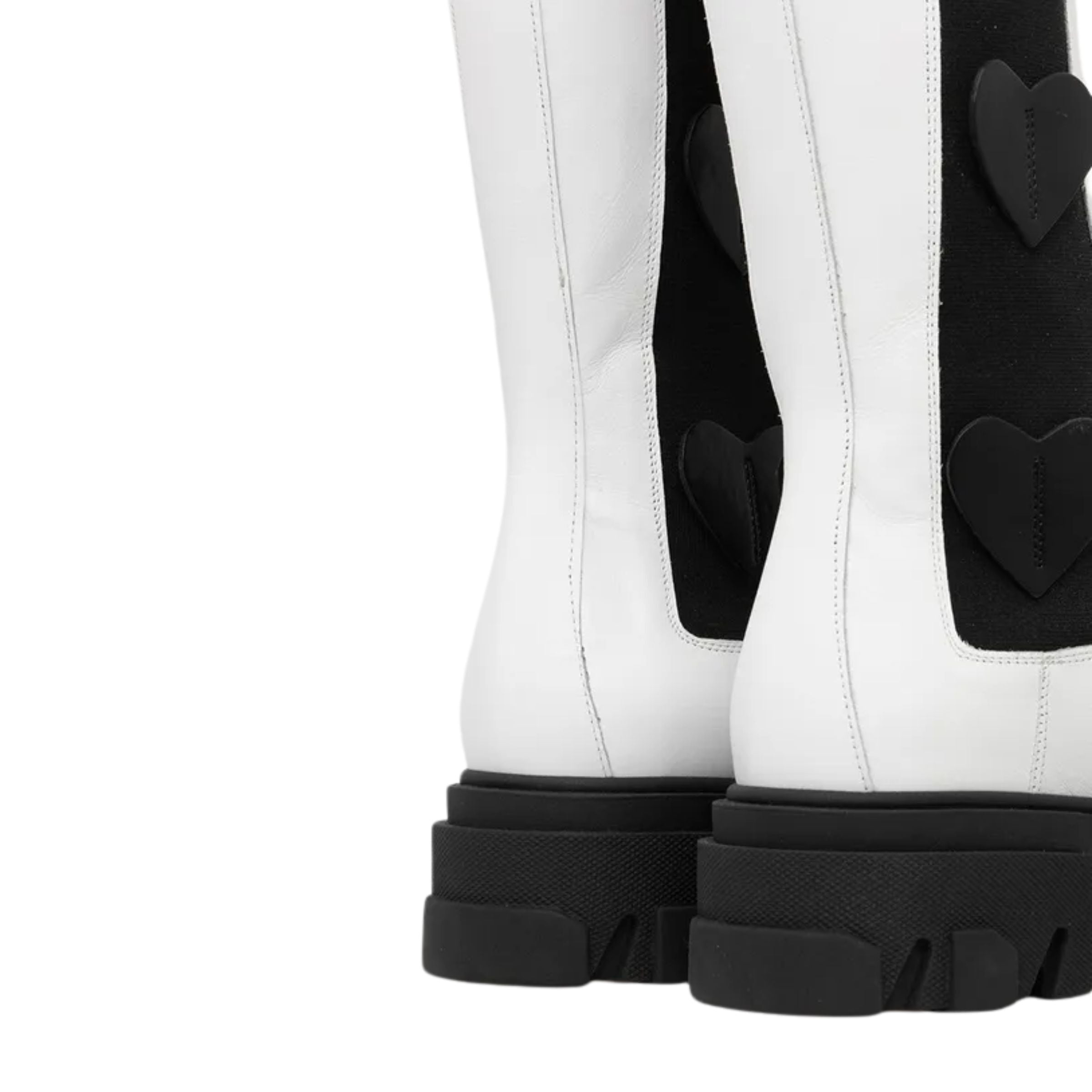 Chiara Ferragni Boot Chelsea Leather White
