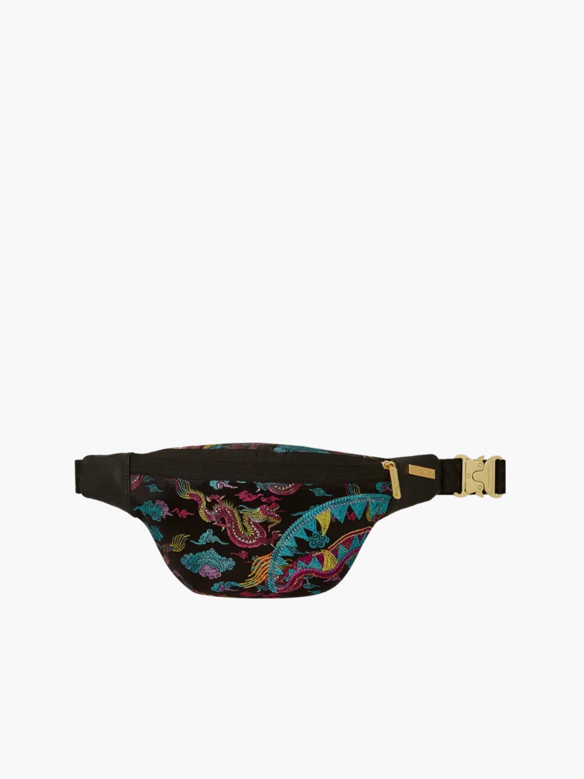 Spray Ground Bag Crossbody Embroidered Dragons Multi