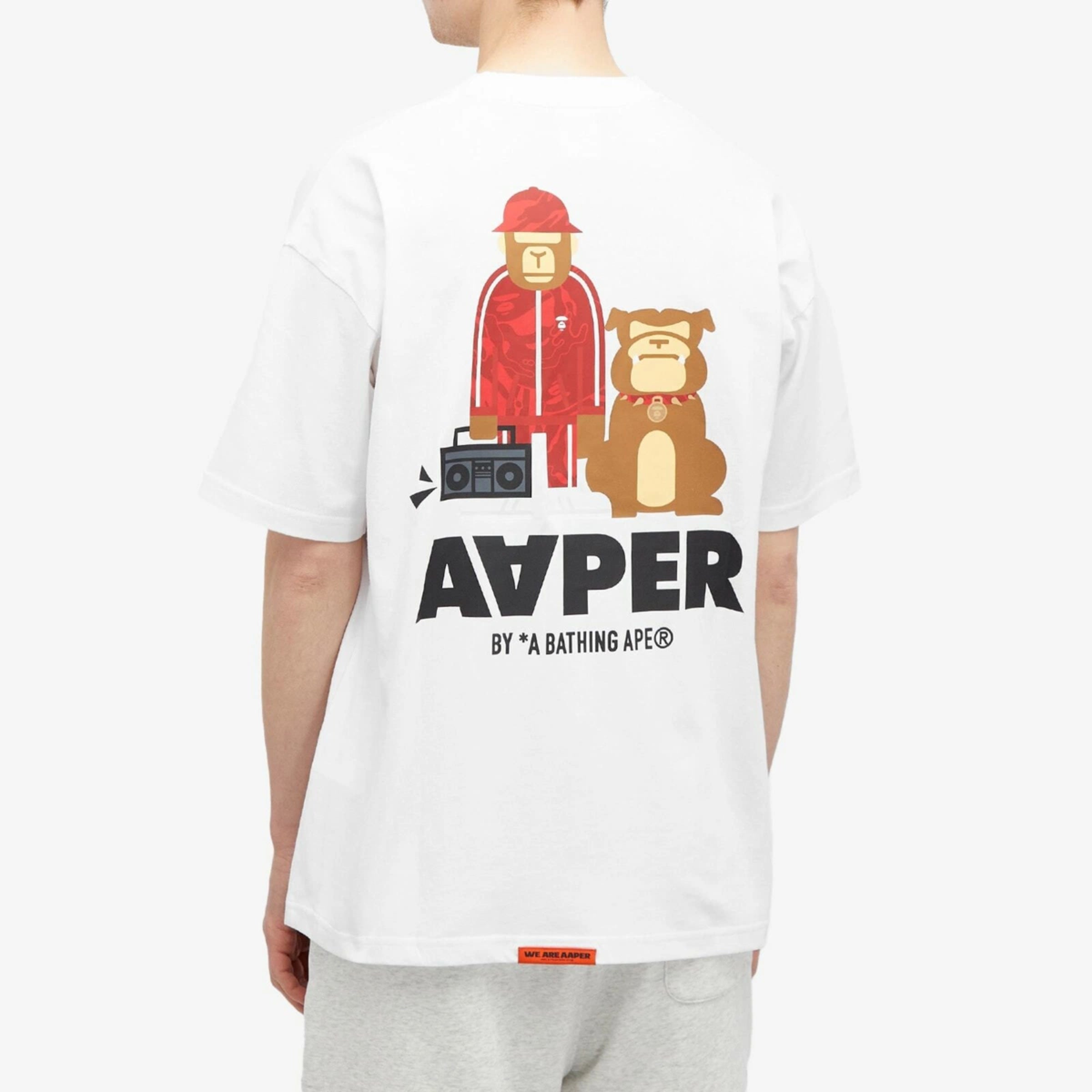 Aape T-Shirt Bravo Ape White