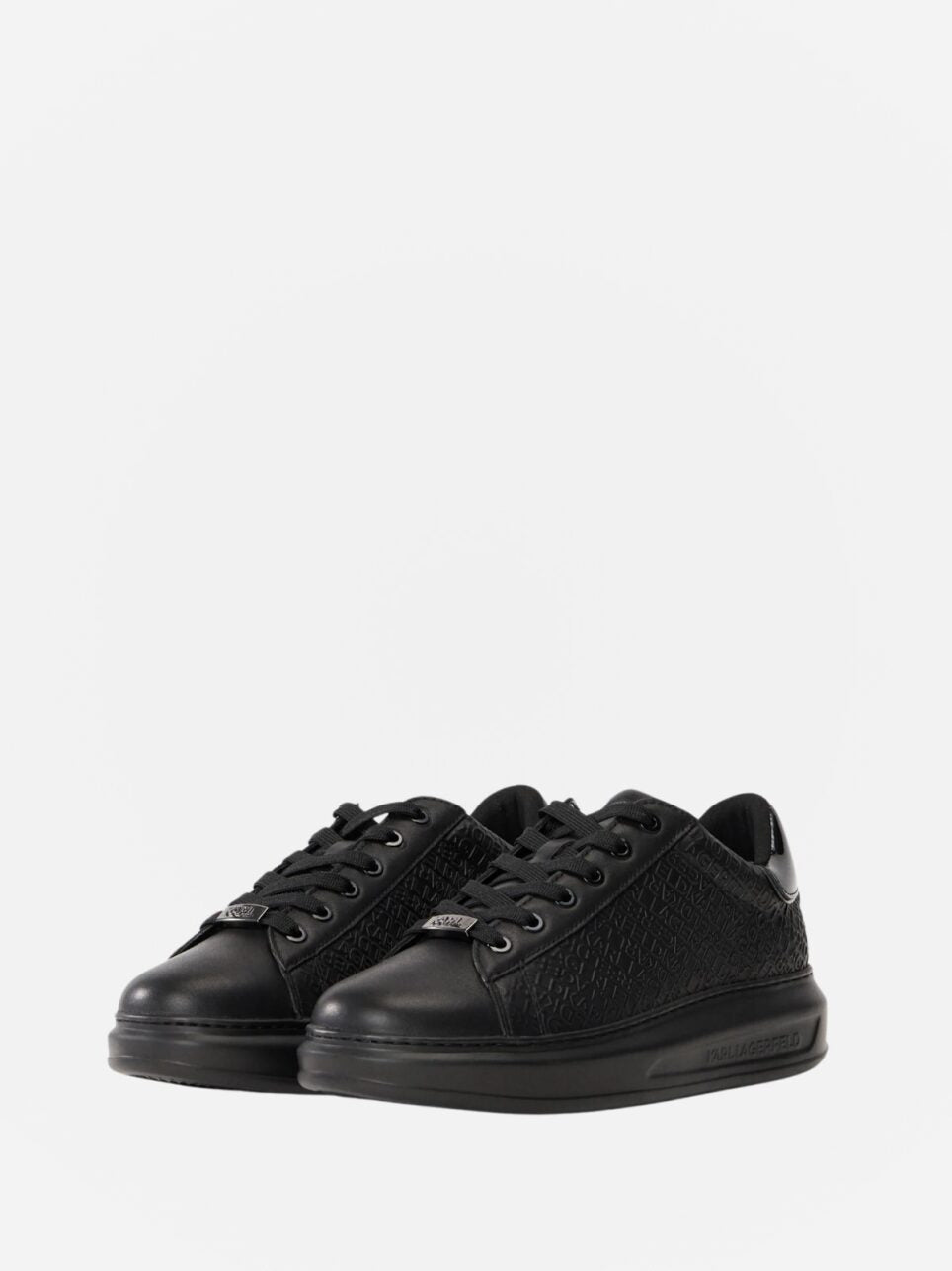 Karl Lagerfeld Sneakers Kapri Emboss Lo Lace Black