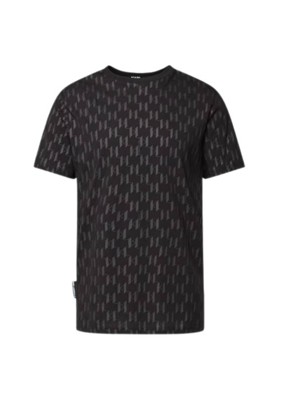 Karl Lagerfeld T-Shirt Monogram Black