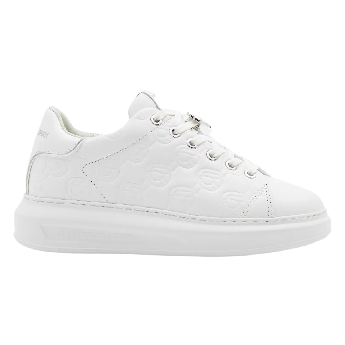 Karl Lagerfeld Sneaker Kapri Monogram White