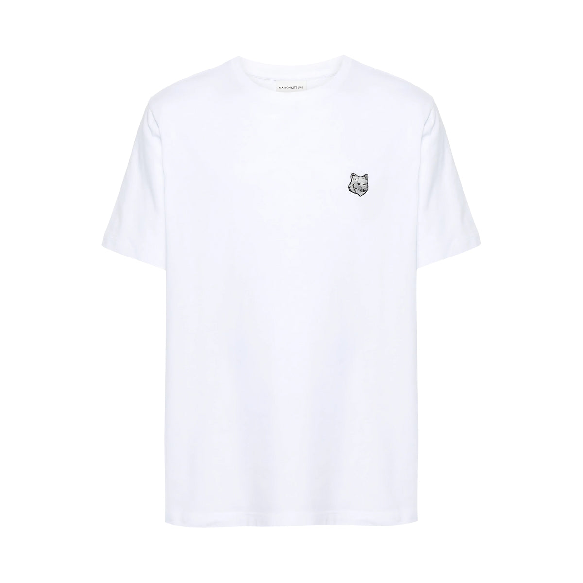 Maison Kitsune T-Shirt Bold Fox Head White