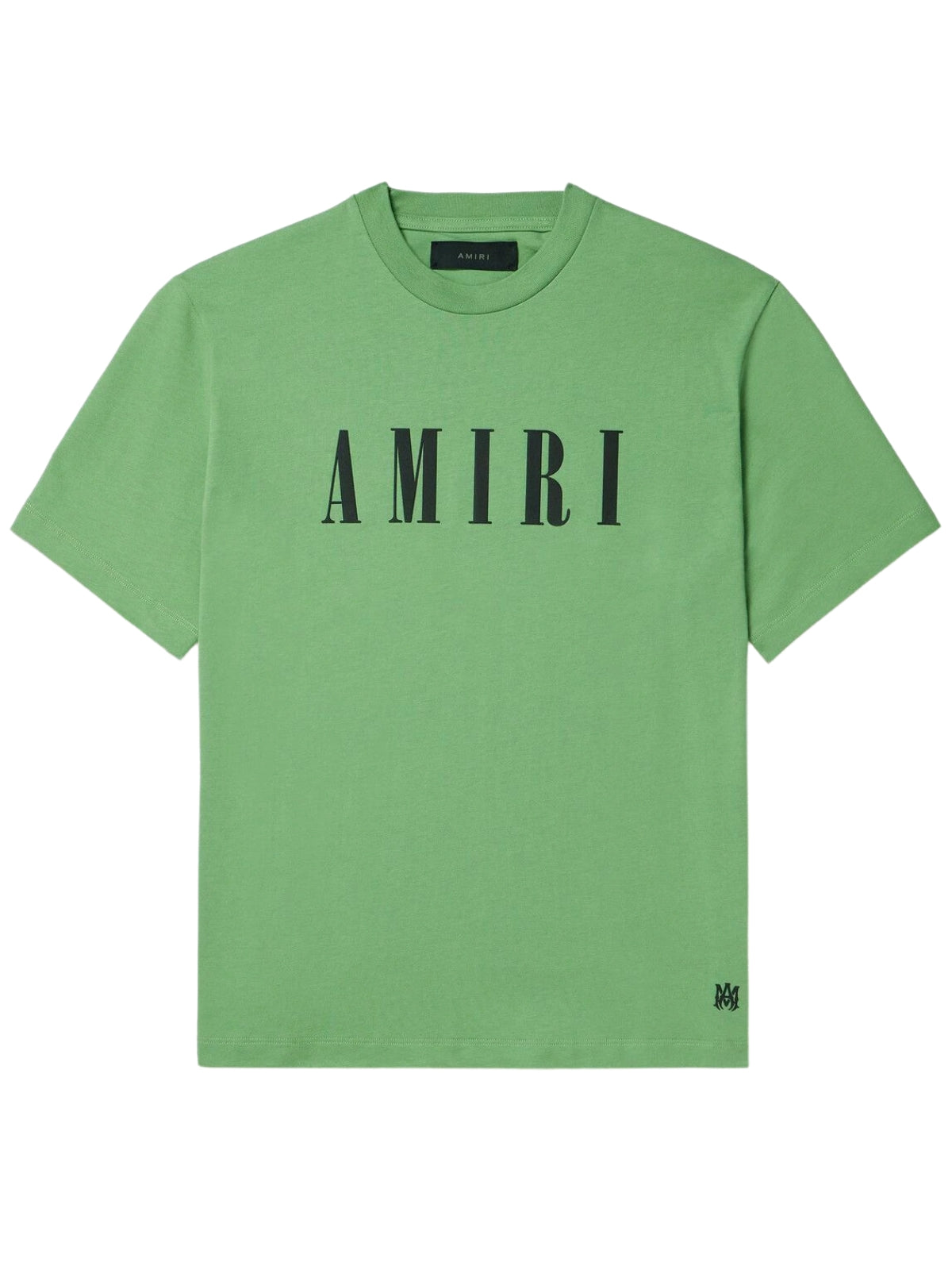 Amiri T-Shirt Curve Logo Green