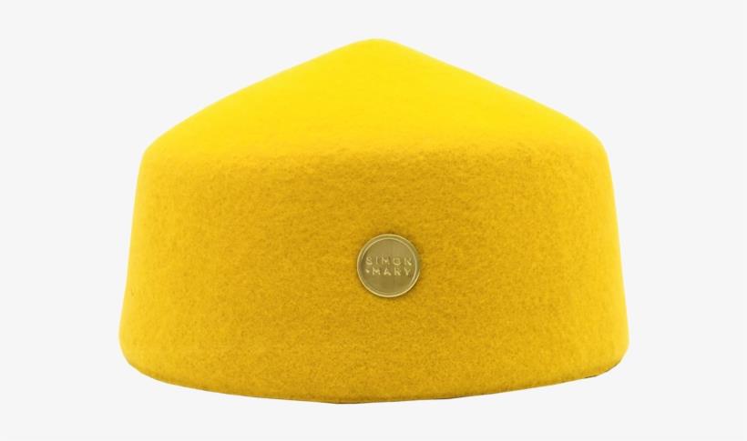 Simon & Mary Hat Fez Fold Yellow
