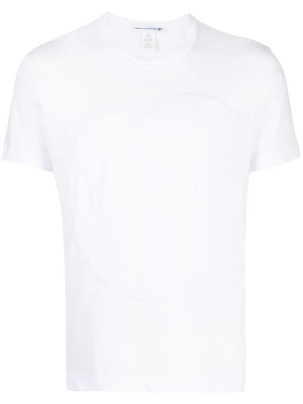 Comme Des Cargons T-Shirt Mickey White