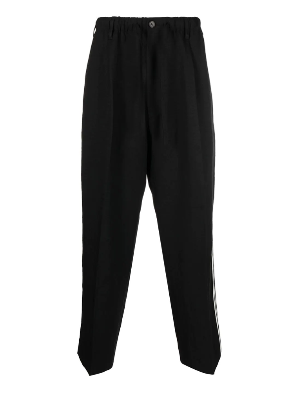 Y-3 Track Pants Stripes Black