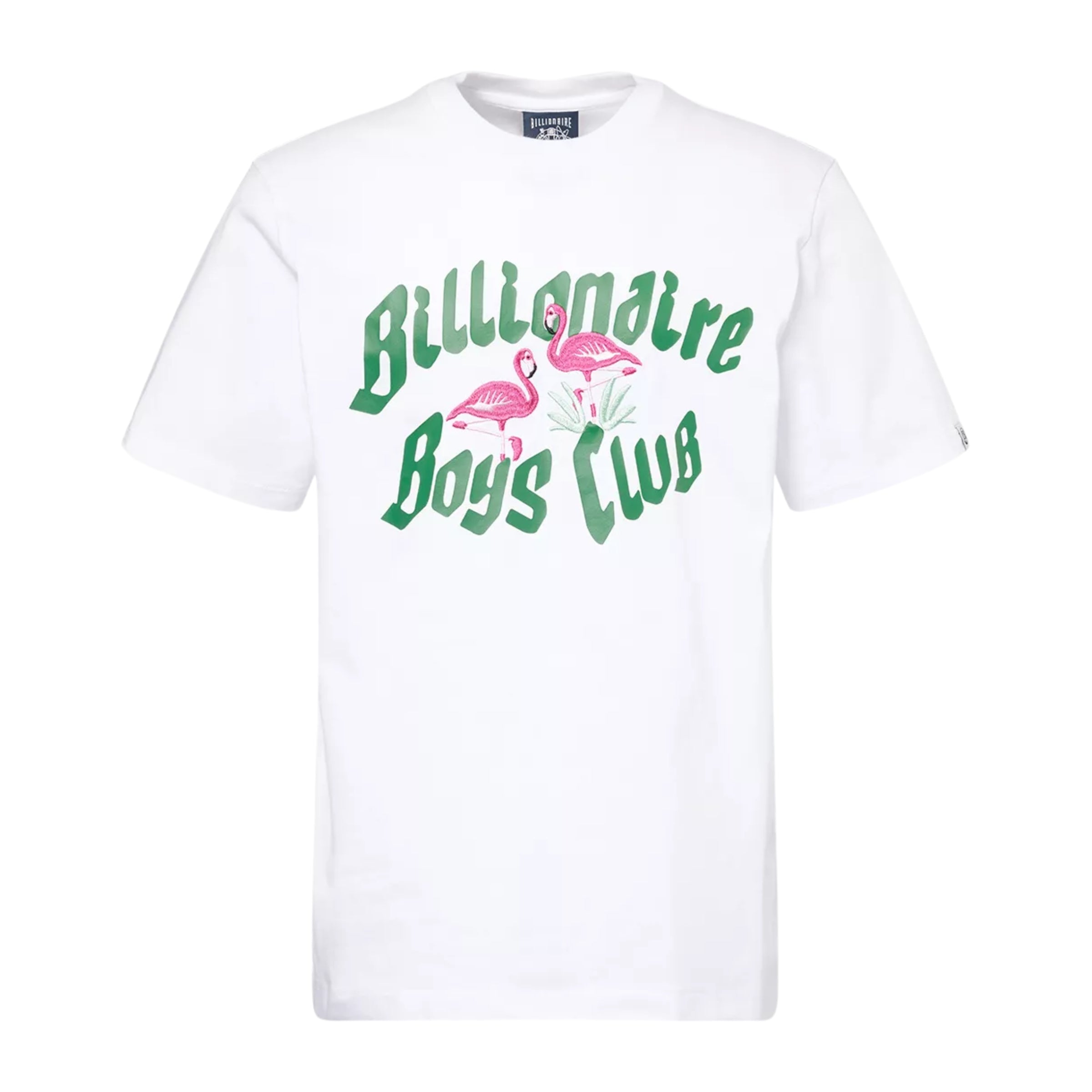 Billionaire Boys Club T-Shirt Flamingo Logo White
