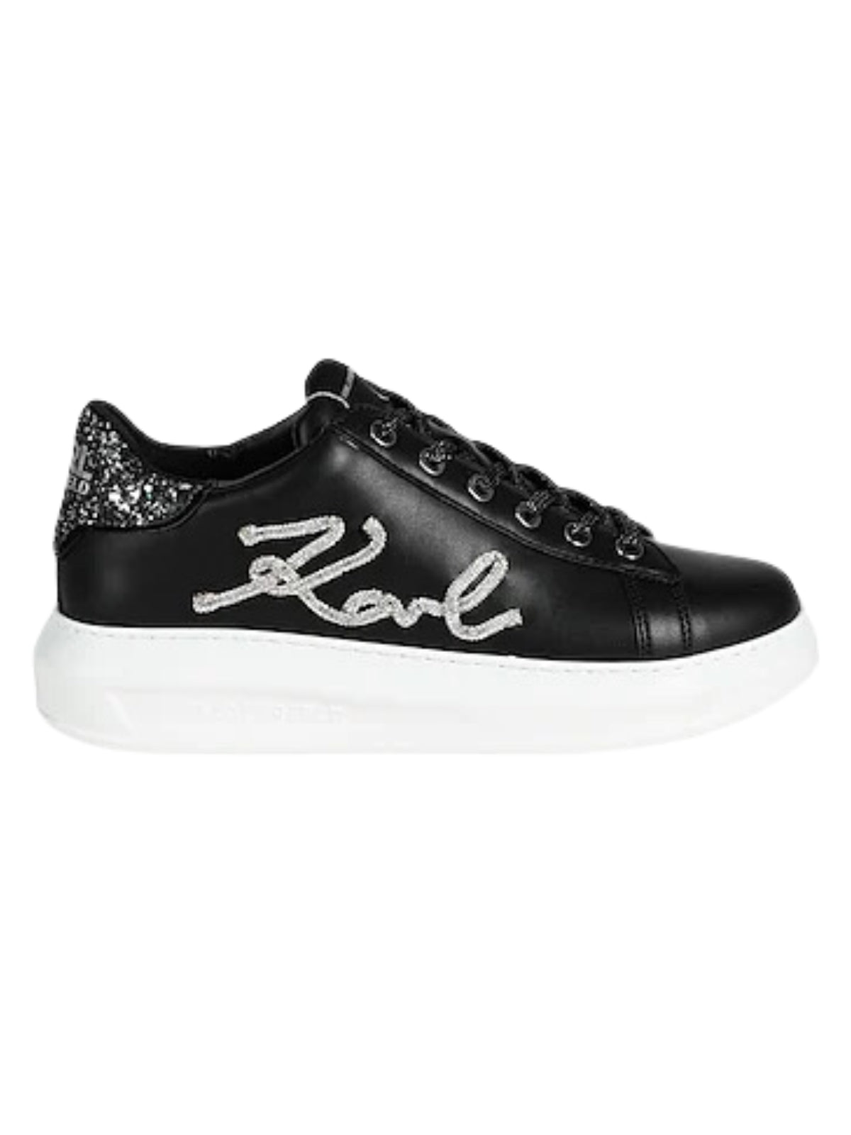 Karl Lagerfeld Sneaker Ladies Kapri Signia Black-Silver