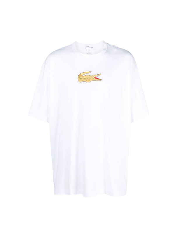 Comme Des Garcons T-Shirt X Lacoste White