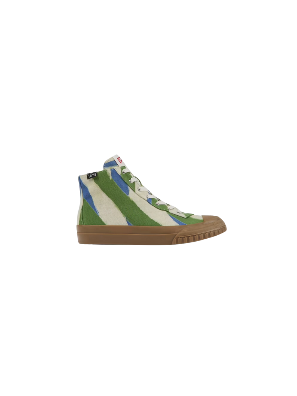 Camper Sneaker Baba Stripes Pomo-Lirio Green-White