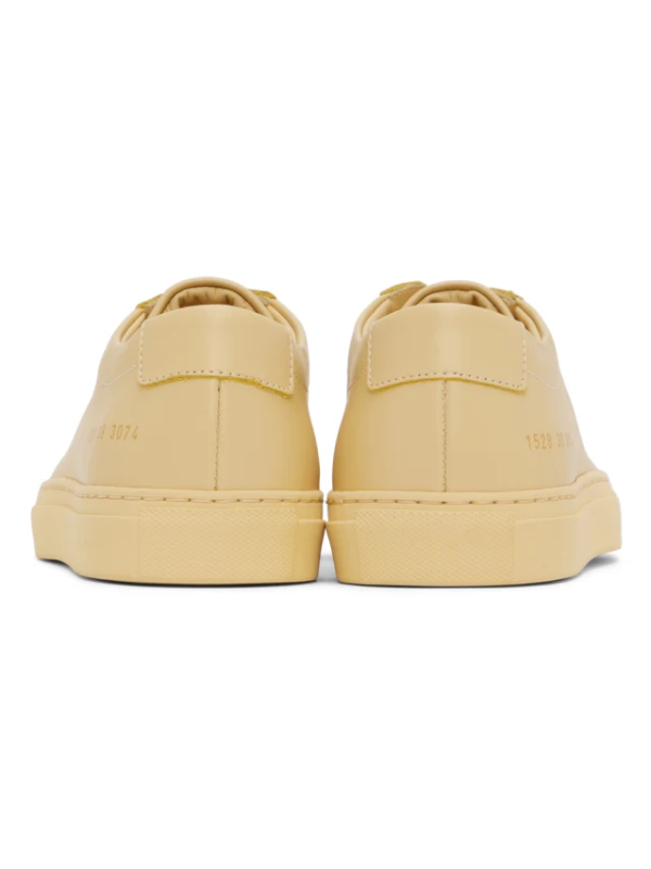 Common Projects Sneaker Achilles Low Yellow