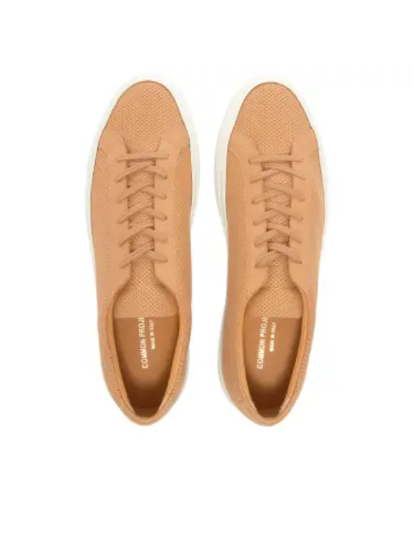 Common Projects Achilles Perforated Tan