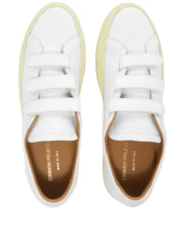 Common Projects Achilles Velcro White