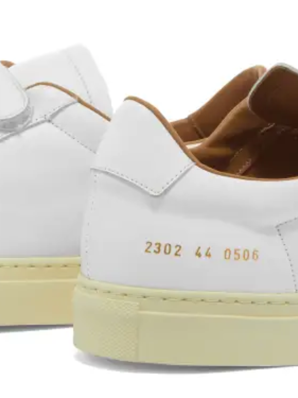 Common Projects Achilles Velcro White