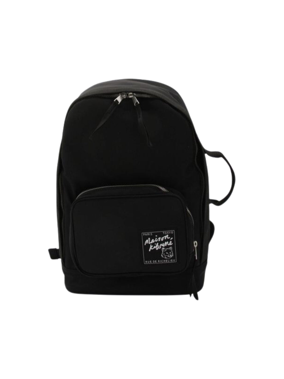 Maison Kitsune Bag Back Pack'the Traveller' Black