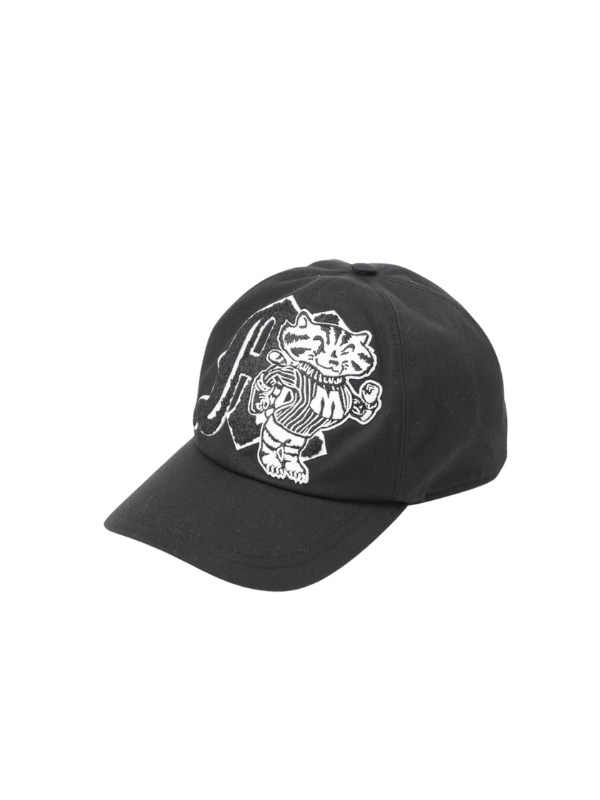 Msgm Cap M Mascot Black