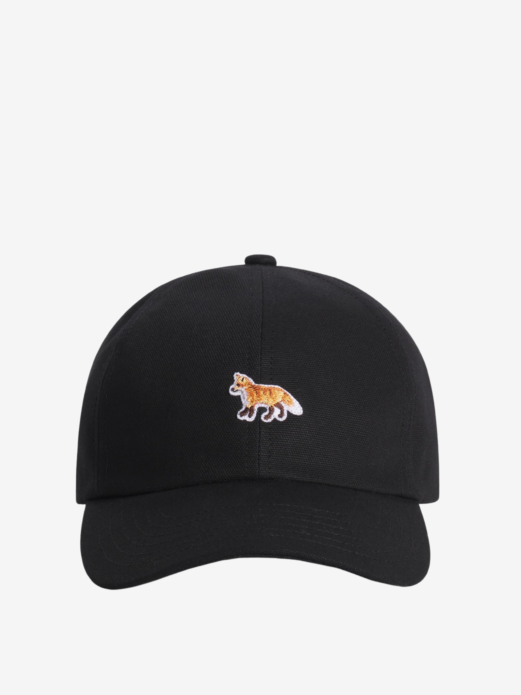 Maison Kitsune Cap Baby Fox Black